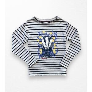 Fatface English Badger Ribbed Jersey, size 8/9